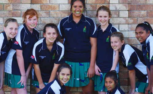Members of the ENA 13 years rep team (rear, from left) Micaela van der Merwe, Maddy Dowling, Maeriana Tumai, Miesha Huet, Kaitlin Sands, Chloe van der Borgh, Lillian Waterton, (front) Taylah Moana and Hayley Hunter. Members of the ENA 13 years rep team (rear, from left) Micaela van der Merwe, Maddy Dowling, Maeriana Tumai, Miesha Huet, Kaitlin Sands, Chloe van der Borgh, Lillian Waterton, (front) Taylah Moana and Hayley Hunter.